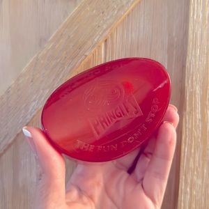 Vintage 1990 Pringles singleserve red plastic container was a mail order special